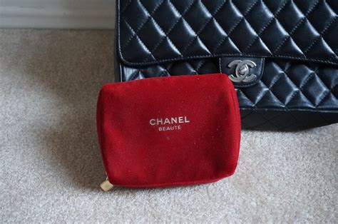 chanel makeup bag with lipstick|vintage Chanel makeup bag.